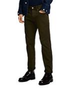 Scotch & Soda Ralston Skinny Fit Jeans In Military Green