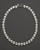 John Hardy Women's Sterling Silver Palu Disc Necklace, 18