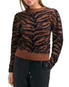 Dkny Eyelash Tiger Sweater