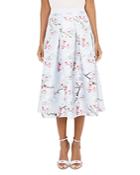 Ted Baker Floral-printed Midi Skirt
