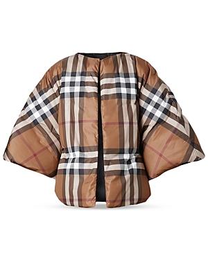 Burberry Check Convertible Cape
