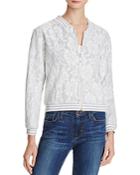 Lucy Paris Lace Bomber Jacket - 100% Bloomingdale's Exclusive