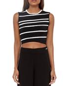 Ted Baker Onissa Striped Crop Top