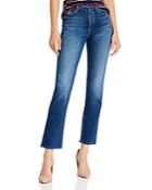 Mother The Tomcat Ankle Straight-leg Jeans In Night Clubbing