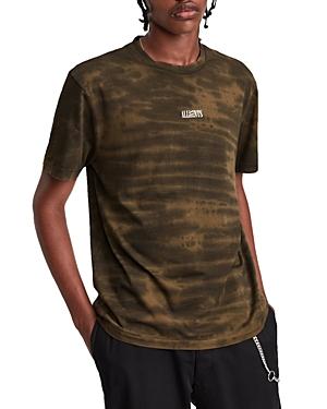 Allsaints Samir Cotton Tie Dyed Logo Graphic Tee