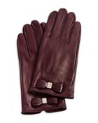 Ted Baker Bow Detail Leather Gloves