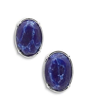 Lauren Ralph Lauren Oval Button Earrings