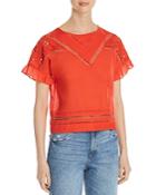 Scotch & Soda Broderie Anglaise Top