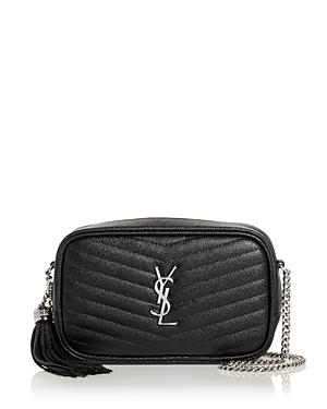Saint Laurent Lou Mini Quilted Leather Camera Bag