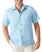 Tommy Bahama Bali Border Silk Floral Jacquard Regular Fit Button Down Camp Shirt