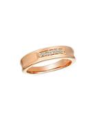 Bloomingdale's Men's Champagne Diamond Band In 14k Rose Gold, 0.15 Ct. T.w. 100% Exclusive