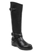 Marc Fisher Women's Round Toe Tall Motorcycle Boots