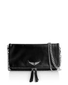 Zadig & Voltaire Rock Studded Leather Shoulder Bag