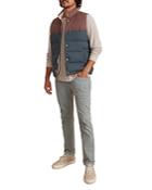 Marine Layer Color Blocked Puffer Vest