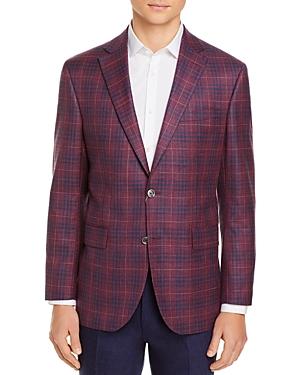 Jack Victor Conway Plaid Regular Fit Sport Coat