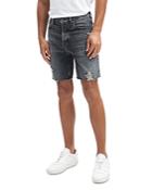 7 For All Mankind Straight Vintage Distressed Shorts