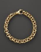 Roberto Coin 18k Yellow Gold Small Round Link Bracelet - Bloomingdale's Exclusive