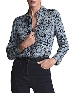 Reiss Lizzy Floral Print Shirt