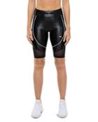 Koral High-rise Mesh-inset Biker Shorts
