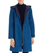 Eileen Fisher Reversible Hooded Jacket