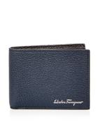 Salvatore Ferragamo Firenze Tumbled Calfskin Wallet