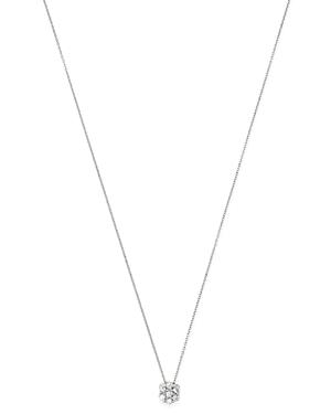 Bloomingdale's Diamond Cluster Pendant Necklace In 14k White Gold, 0.15 Ct. T.w. - 100% Exclusive