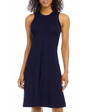 Karen Kane High Neck A Line Dress