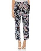 Vince Camuto Poetic Blooms Cropped Pants