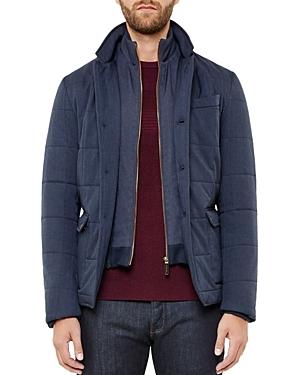Ted Baker Jasper Quilted Layered Jacket