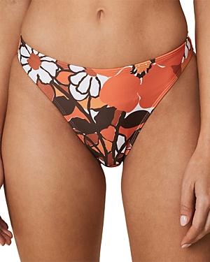 Faithfull The Brand Palmero Floral Print Bikini Bottoms