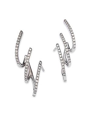 Bloomingdale's Diamond Statement Earrings In 14k White Gold, 0.40 Ct. T.w. - 100% Exclusive