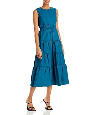 Jason Wu Cotton Poplin Sleeveless Midi Dress