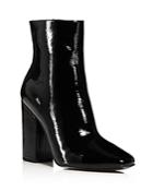 Kendall And Kylie Haedyn Patent Leather Booties