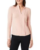 Hobbs London Leena Split Neck Top