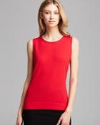 Lafayette 148 New York Scoop Neck Shell