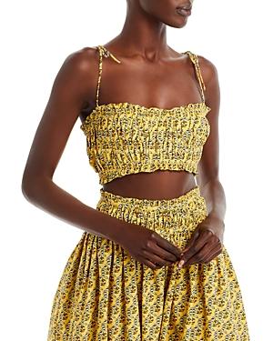 Rhode Pari Cropped Bandeau Top