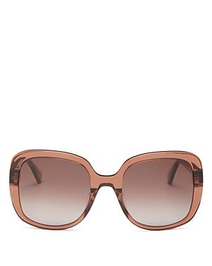 Kate Spade New York Women's Square Sunglasses, 56mm