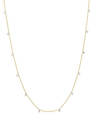 Aerodiamonds 18k Yellow Gold Orbit Diamond Dangle Necklace, 30