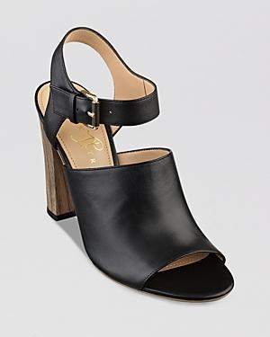 Ivanka Trump Ankle Strap Sandals - Omari High Heel