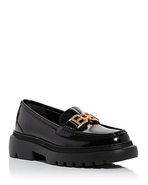 Bally Women's Gioia Platform Moc Toe Loafers