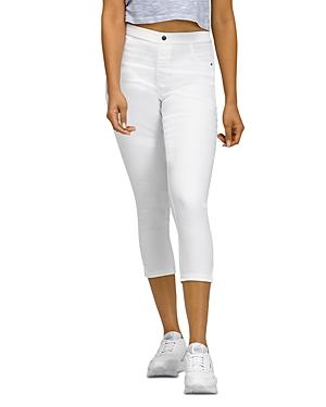 Hue Side Vent Mid Rise Denim Capris