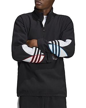 Adidas Adicolor Tricolor Polar Fleece Half-zip Sweatshirt