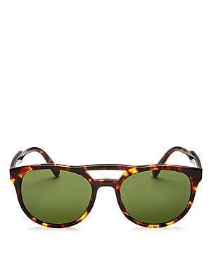 Prada Men's Brow Bar Round Sunglasses, 53mm