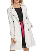 Dkny New York Belted Trench Coat