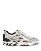 Sandro Women's H21flame Silver Trainer Sneakers