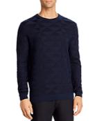 Emporio Armani Geometric Crewneck Sweater