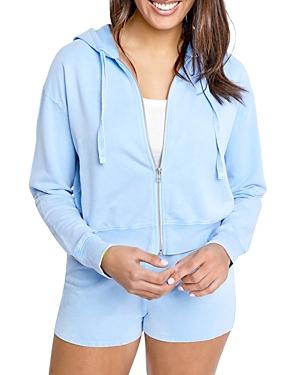 Sundown By Splendid Joey Acid Wash Hoodie