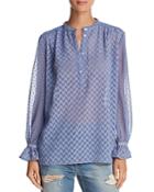 French Connection Corsica Geometric Pattern Shirt