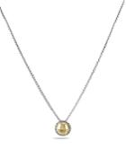 David Yurman Chatelaine Necklace With Gold Dome And 18k Gold