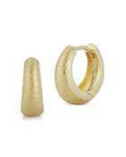 Bloomingdale's Satin Finish Huggie Hoop Earrings In 14k Yellow Gold - 100% Exclusive